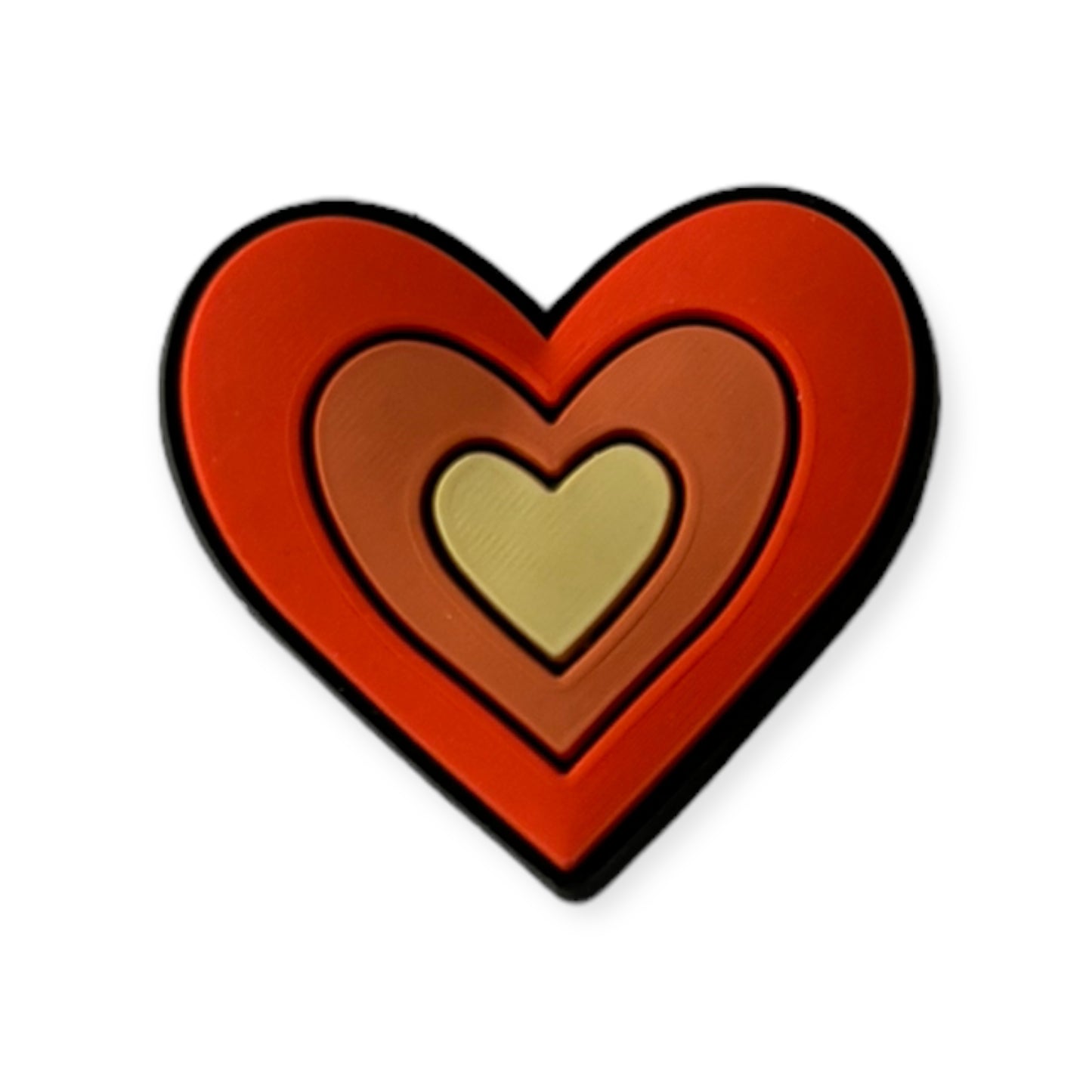 Orange Heart | Love Hearts