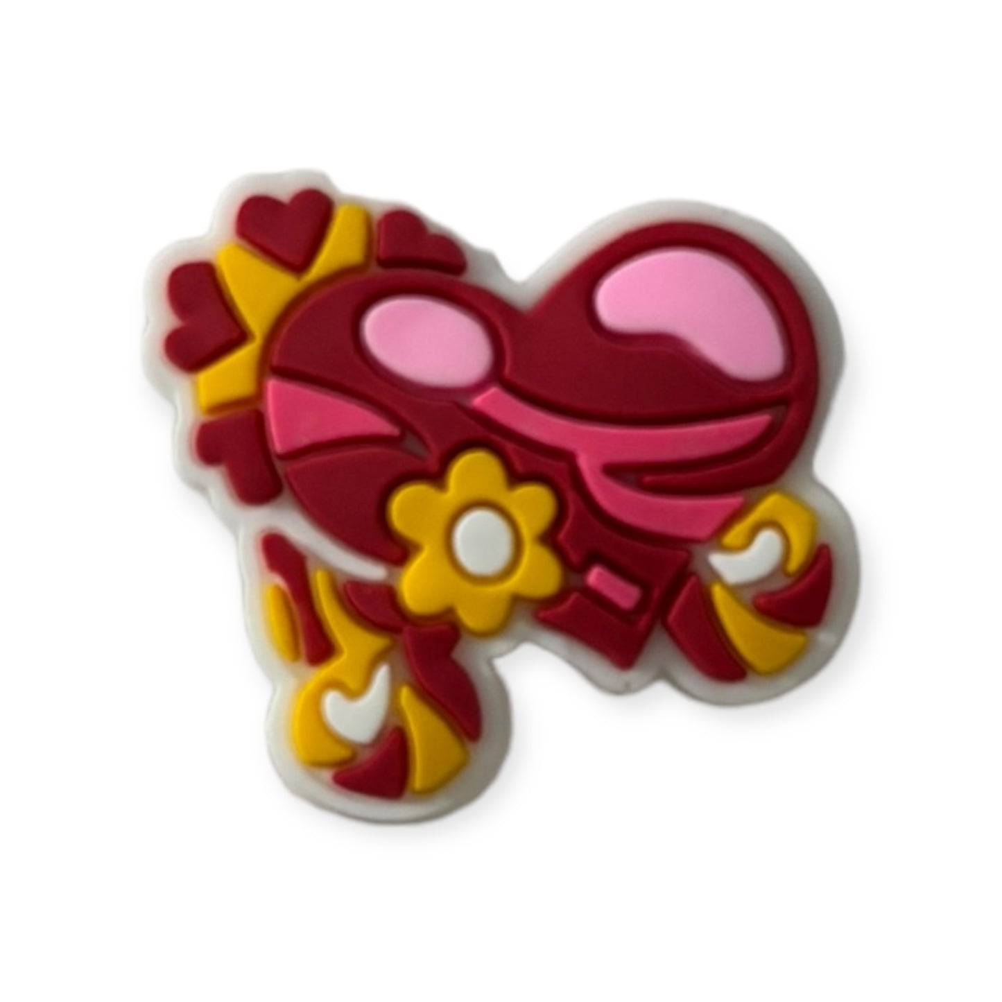 Pink & Yellow Heart | Love Hearts