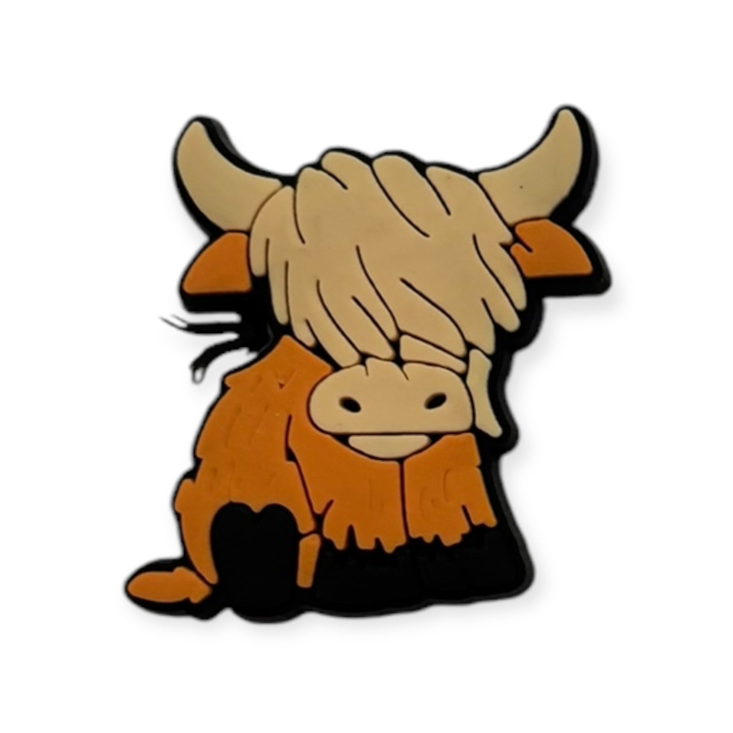 Hidden Eyes Highland Cow