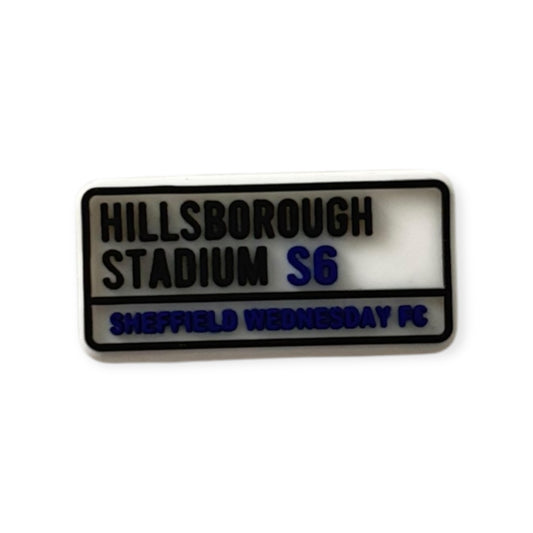 Hillsborough Stadium Sign