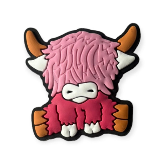 Pink Highland Cow