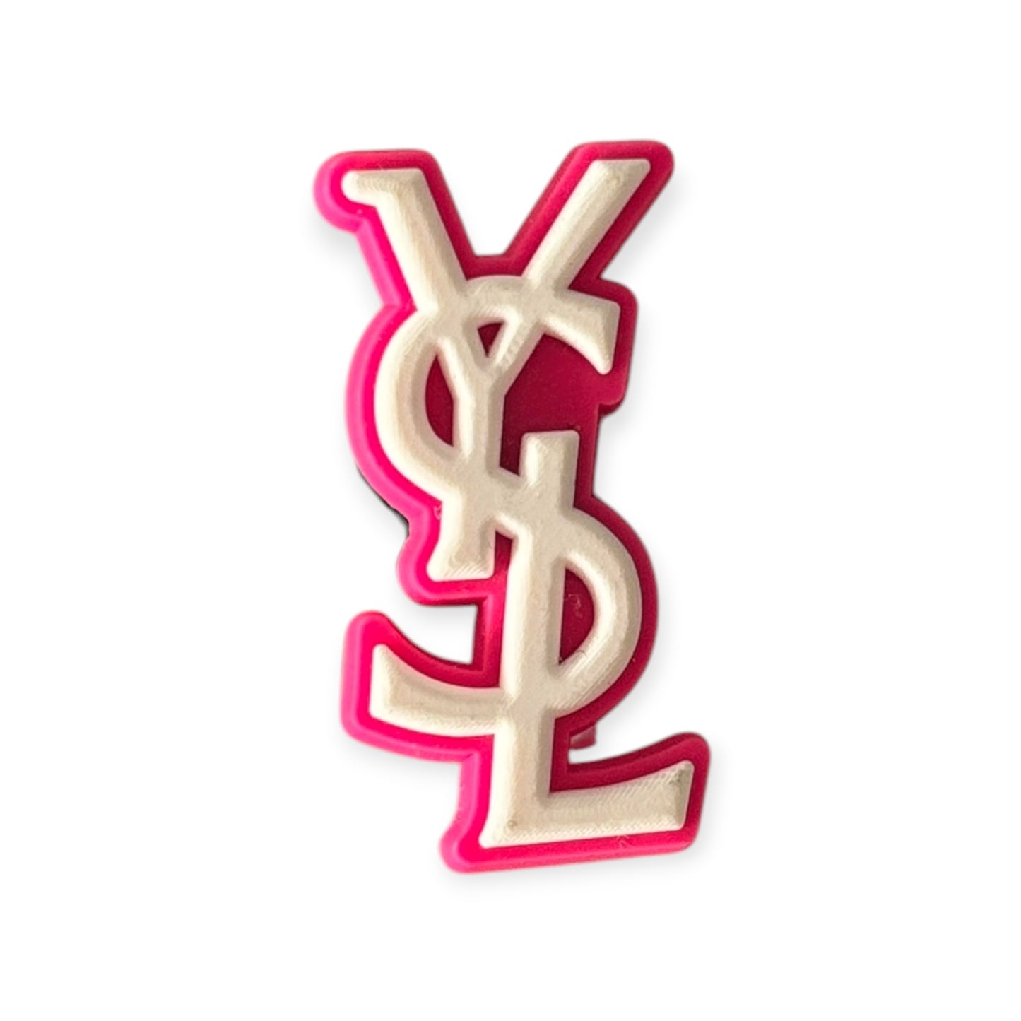 Pink & White Badge | 126