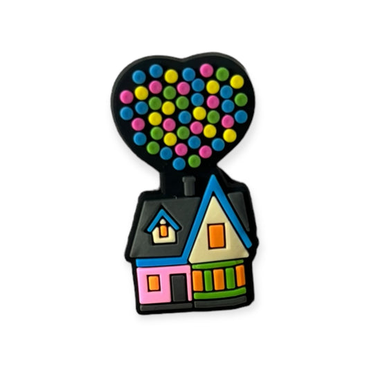 House with balloons