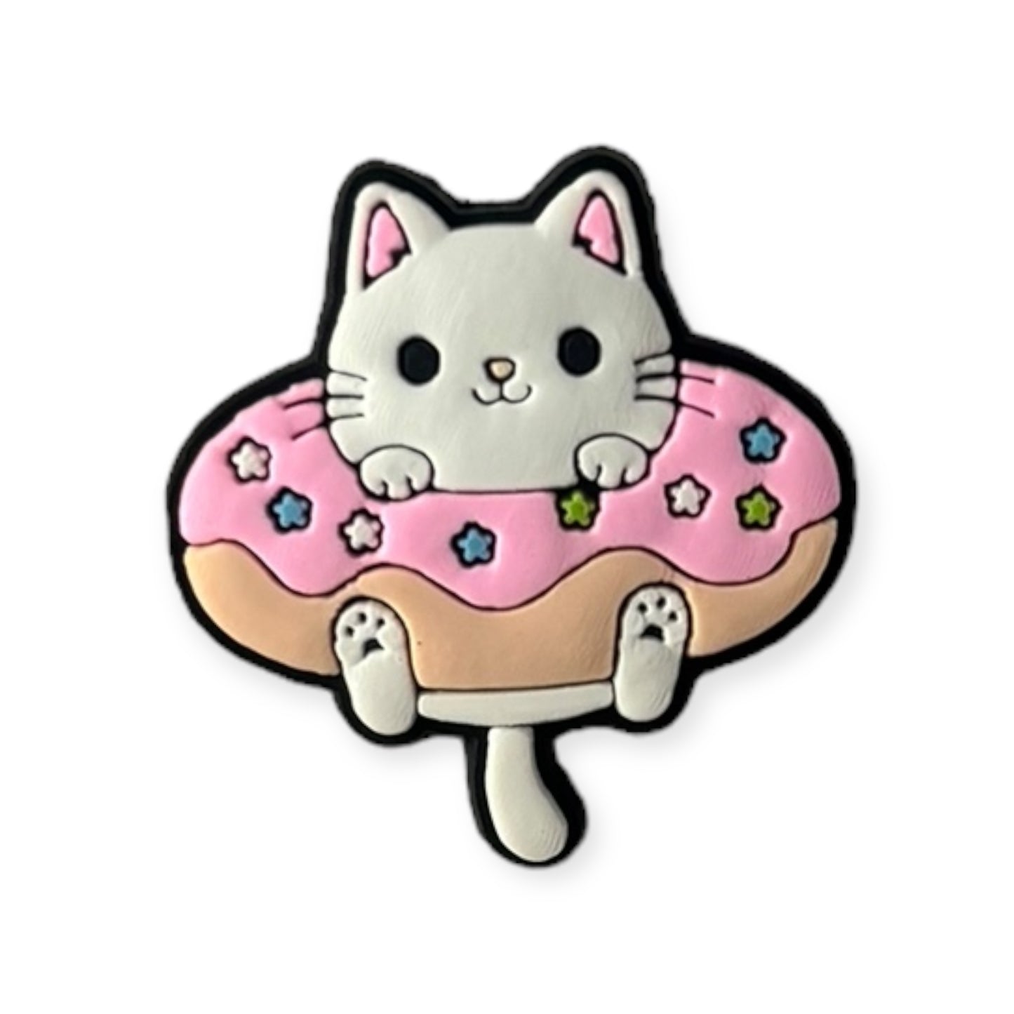 Cat in a Doughnut