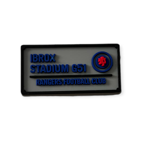 Ibrox Stadium Street Sign