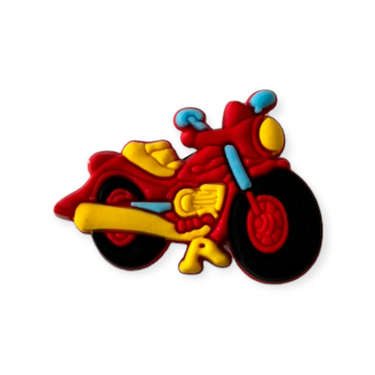 Red & Yellow Motorbike