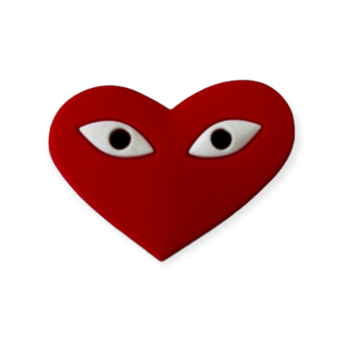 Red Heart with Eyes