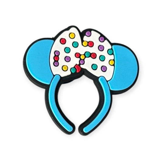 Blue Polka Dot Headband | 5