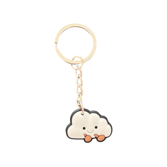 Jelly Cloud Keyring
